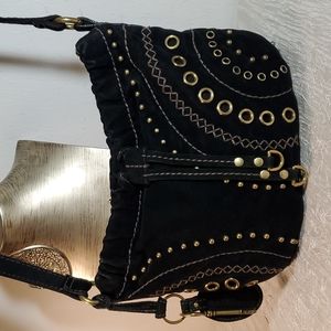 🔥FINAL🔥 Fossil Black Boho Crossbody Bag